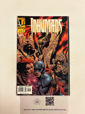 Inhumans #12 NM Marvel Comic Books Blackbolt Lockjaw Medusa 17 HH137