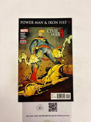 Civil War II Power Man and Iron Fist #9 Marvel VF-NM Comic Book 15 ET29
