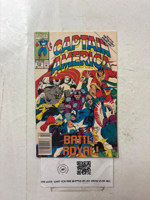 Captain America #412 Marvel VF-NM Comic Book 28 ET25