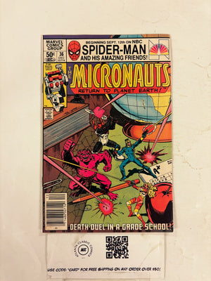 Micronauts #36 VF Marvel Comic Books Bug Space Glider Marionette 3 HH114