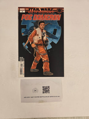 Star Wars Age of Resistance Poe Dameron #1 Marvel VF-NM Comic Book 14 ET30
