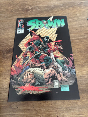 Spawn # 28 NM 1st Print Image Comic Book Todd McFarlane 9 J481