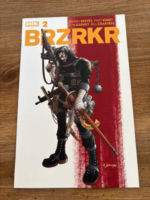 Brzrkr # 2 NM 1st Print Boom Studios Comic Book Keanu Reeves 11 J478