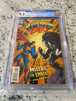 Superman Adventures Special # 1 CGC Graed 9.2 DC Comic Book Vs. Lobo JH38