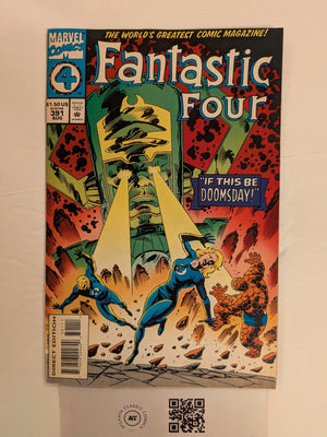 Fantastic Four #391 NM Marvel Comic Books Thing Human Torch 8 HH127