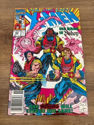 Uncanny X-Men # 282 NM- Marvel Comic Book Newsstand 1st Bishop App. 19 J479