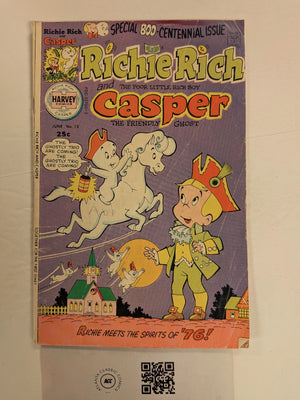 Richie Rich and Casper #12 GD Harvey Comic Books Wendy Hot Stuff 25 HH127