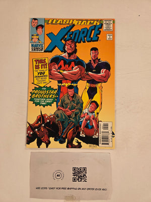 Flashback X-Force #1 NM Marvel Comic Books Cable 25 HH137