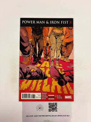 Power Man and Iron Fist #8 Marvel VF-NM Comic Book 16 ET29