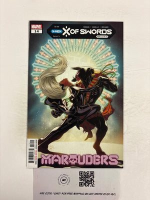 Marauders #14 X of Swords Marvel VF-NM Comic Book 28 ET24