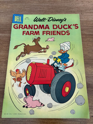 Four Color # 1161 VF Dell Golden Age Comic Book Grandma Duck's Farm Frie 23 J462