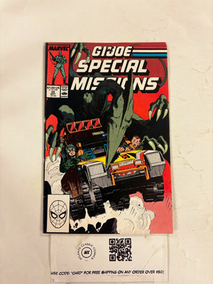 G.i. Joe Special Missions #25 FN Marvel comic Books Snake Eyes Scarlett 26 HH117
