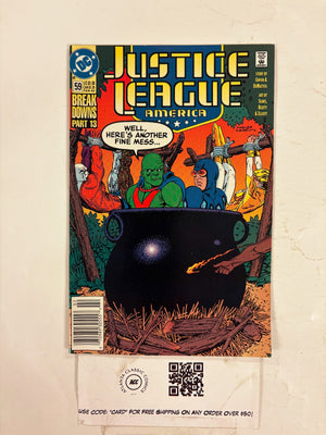 Justice League America #59 NM DC Comic Books Blue Beetle Booster Gold 1 HH117