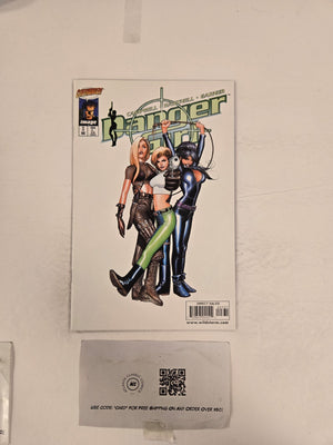 Danger Girl #3 Image Cliffhanger 1998 Campbell VF-NM Comic Book 11 ET22