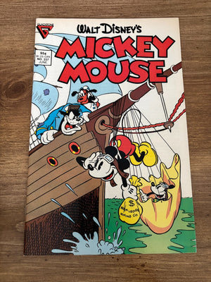 Mickey Mouse # 227 NM- Gladstone Walt Disney Comic Book Goofy Donald 15 J476