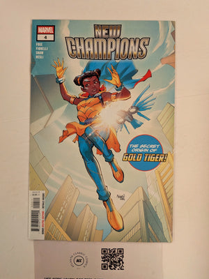 New Champions #4 NM Marvel Comic Books Liberty Moon Squire Hellrune 1 HH130