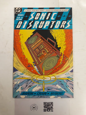 Sonic Disruptors #2 NM DC Comic Books Baron Crain Nyberg 28 HH120
