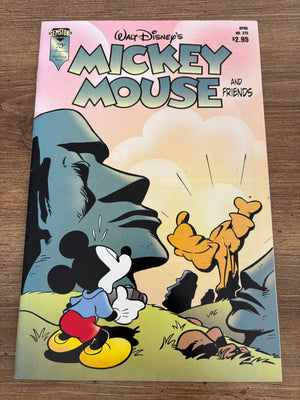 Lot Of 5 Mickey Mouse Gladstone Comic Books # 275 276 277 278 279 Disney 6 J476