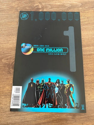 Lot Of 4 One Million DC Comic Books # 1 2 3 4 NM Superman Batman Flash 4 J457