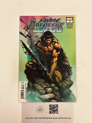 Savage Avengers #3 NM Marvel Comic Books Conan Elektra Punisher 12 HH137