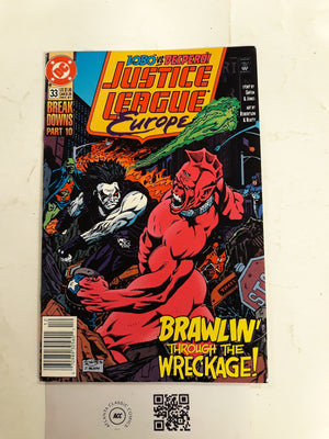 Justice League Europe #33 NM DC Comic Books Lobo 25 HH119