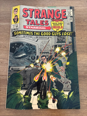Strange Tales # 138 VG/FN Marvel Comic Book Nick Fury Doctor Strange 15 J477
