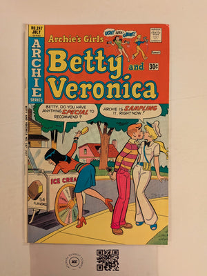Betty and Veronica #247 VF Archie Comic Books Jughead 6 HH130