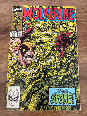 Wolverine #22 (1990) NM 1st Print Comic Book 15 J482