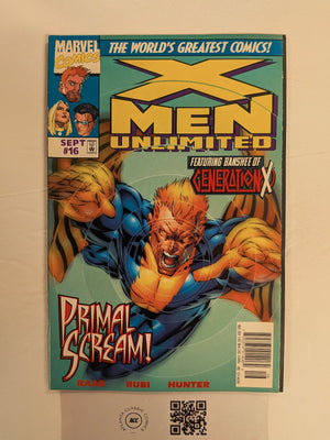 X-Men Unlimited #16 NM Marvel Comic Books Rogue Nightcrawler Storm 13 HH127