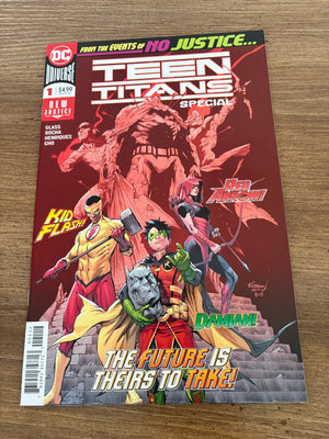 Teen Titans Special # 1 NM 2nd Print DC Comic Book Robin Flash Arrow 5 J480