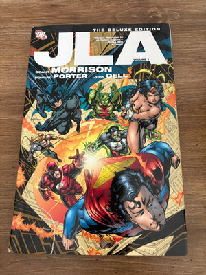 JLA Deluxe Edition Vol. # 1 HARDCOVER DC Comic Book Graphic Novel Justice 6 J473