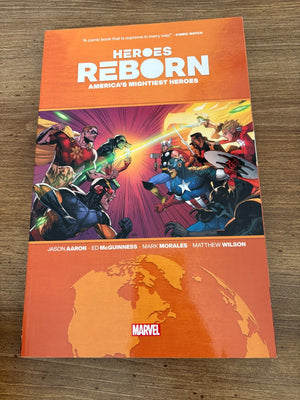 Heroes Reborn Marvel Comics TPB Graphic Novel Comic Book Jason Aaron 4 J471