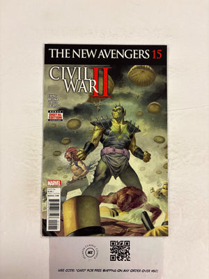 Civil War II New Avengers #15 Marvel VF-NM Comic Book 14 ET29