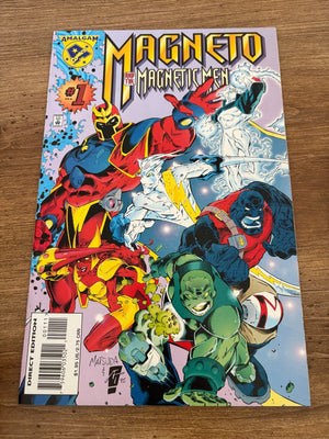 Magneto & The Magnetic Men # 1 NM Amalgam Marvel DC Comic Book 7 J480