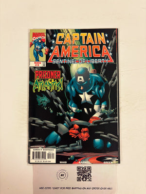 Captain America Sentinel of Liberty #3 NM Marvel Comic Books 31 HH136