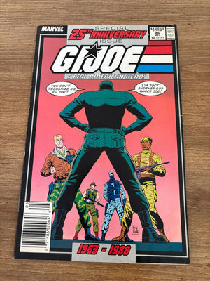 G.I. Joe # 86 FN Marvel Comic Book Snake Eyes Duke Cobra Destro 17 J481