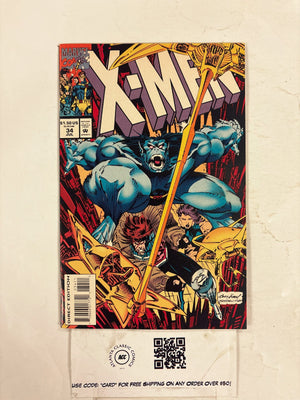 X-Men #34 NM Marvel Comic Books Cyclops Jean Grey Wolverine Rogue 12 HH114