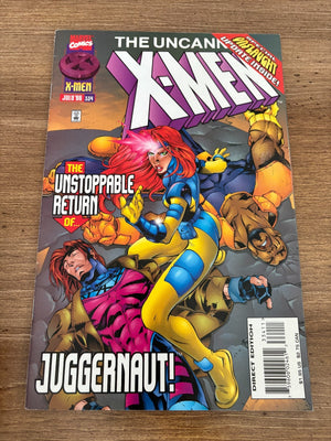 Lot Of 5 Uncanny X-Men Marvel Comic Books # 334 335 336 337 338 VF-NM 13 J456