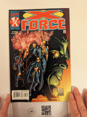 X-Force #103 NM Marvel Comic Books Cable Domino Shatterstar Boomer 22 HH127