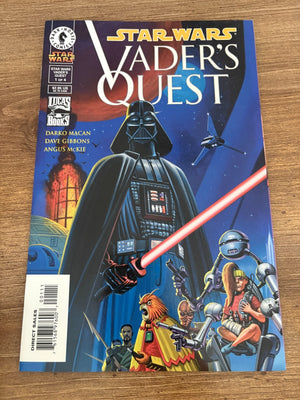 Lot Of 4 Star Wars Vader's Quest Dark Horse Comic Books # 1 2 3 4 VF-NM 1 J482