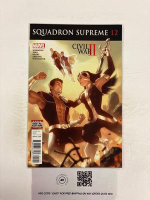 Squadron Supreme #12 Marvel VF-NM Comic Book 33 ET28