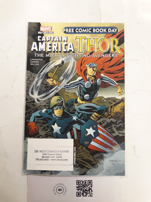 Captain America Thor FCBD #1 VF Marvel Comic Books Avengers 5 HH121