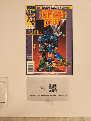 Crimson Dawn #4 NM Marvel Comic Books Arcangel Psylocke 11 HH134