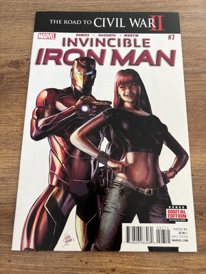 Invincible Iron Man # 7 NM 1st Print Marvel Comic Book Riri Williams 3 J484