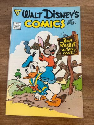 Lot Of 7 Walt Disney Comics & Stories # 516 517 518 519 520 521 522 18 J477