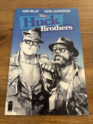 The Huck Brothers # 3 NM 1st Print Variant Cover Image Comic Book Millar 1 J484