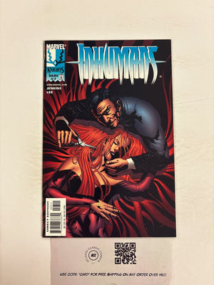 Inhumans #7 NM Marvel Comic Books Blackbolt Lockjaw Medusa 17 HH137