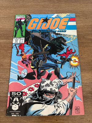 G.I. Joe # 111 VF/NM Marvel Comic Book Snake Eyes Duke Cobra Destro 18 J481
