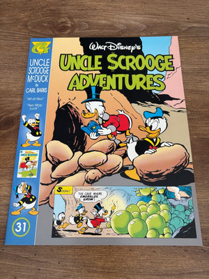 Walt Disney's Uncle Scrooge Adventures 31 Gladstone Comic Book Carl Barks 6 J474