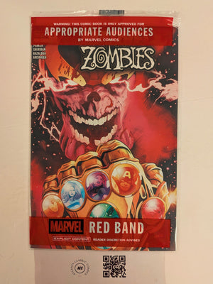 Marvel Zombies #3 NM Marvel Comic Books Avengers Red Band 4 Hh130